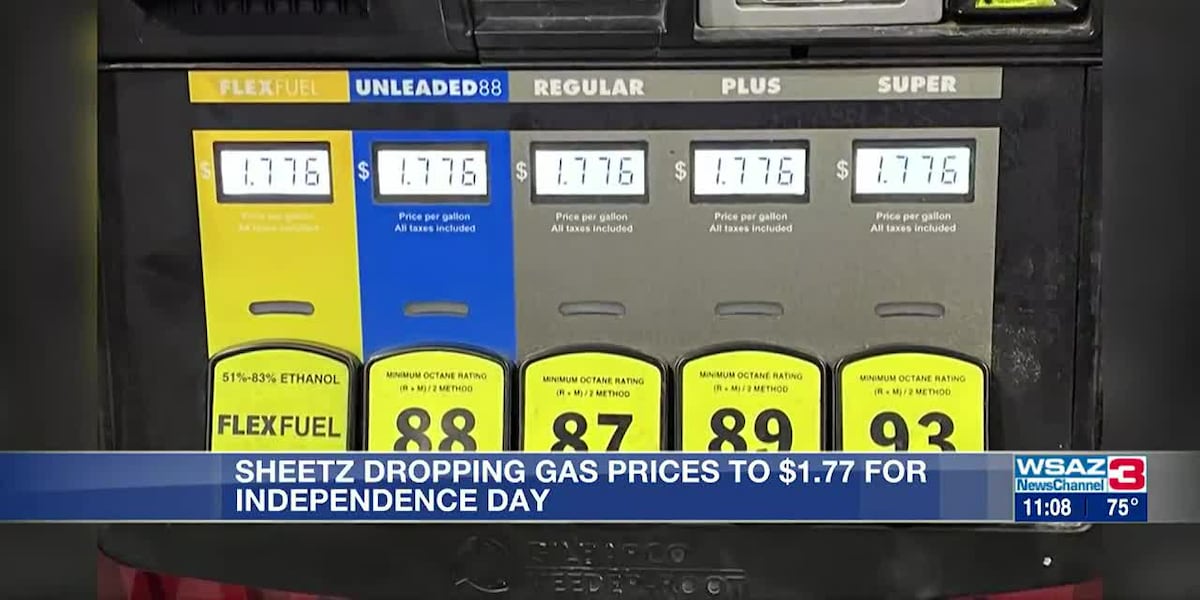 Sheetz Offers 1 776 Gas For July 4th In Much Of The Region sheetz-offers-1-776-gas-for-july-4th-in-much-of-the-region