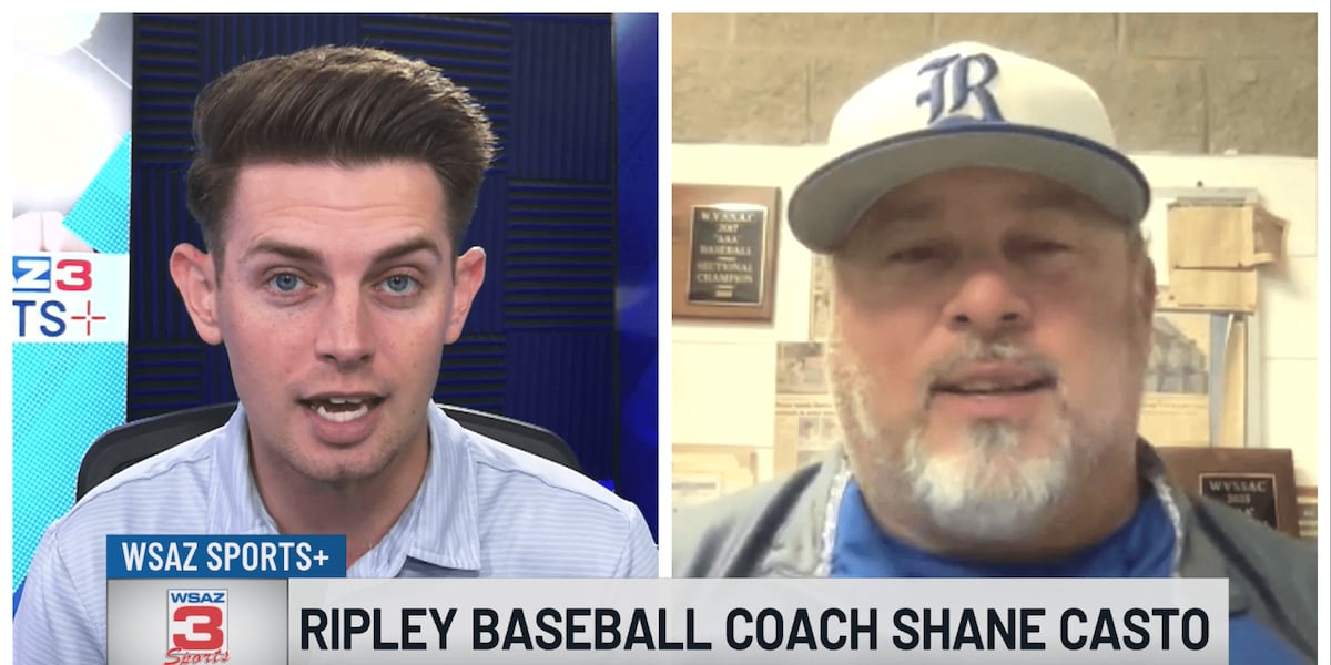 WSAZ Sports+ | Ripley Baseball Coach Shane Casto