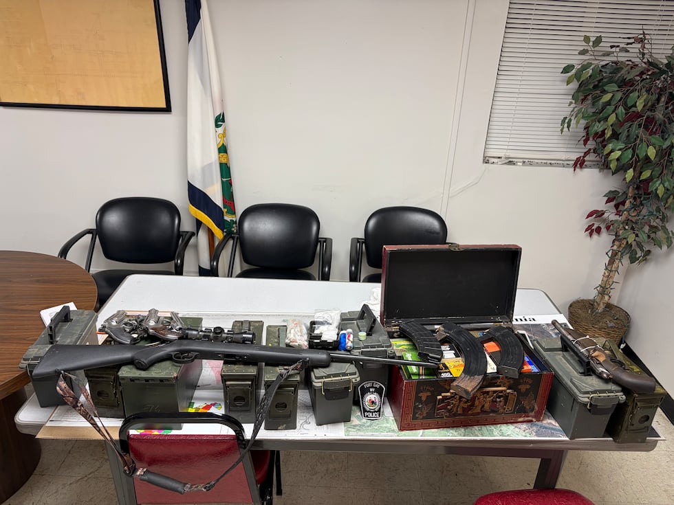 Officers tell us they seized crack cocaine, methamphetamine, weapons and ammunition.