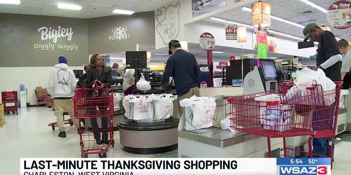 Thanksgiving shopping a boost to local grocery stores Thanksgiving shopping a boost to local grocery stores