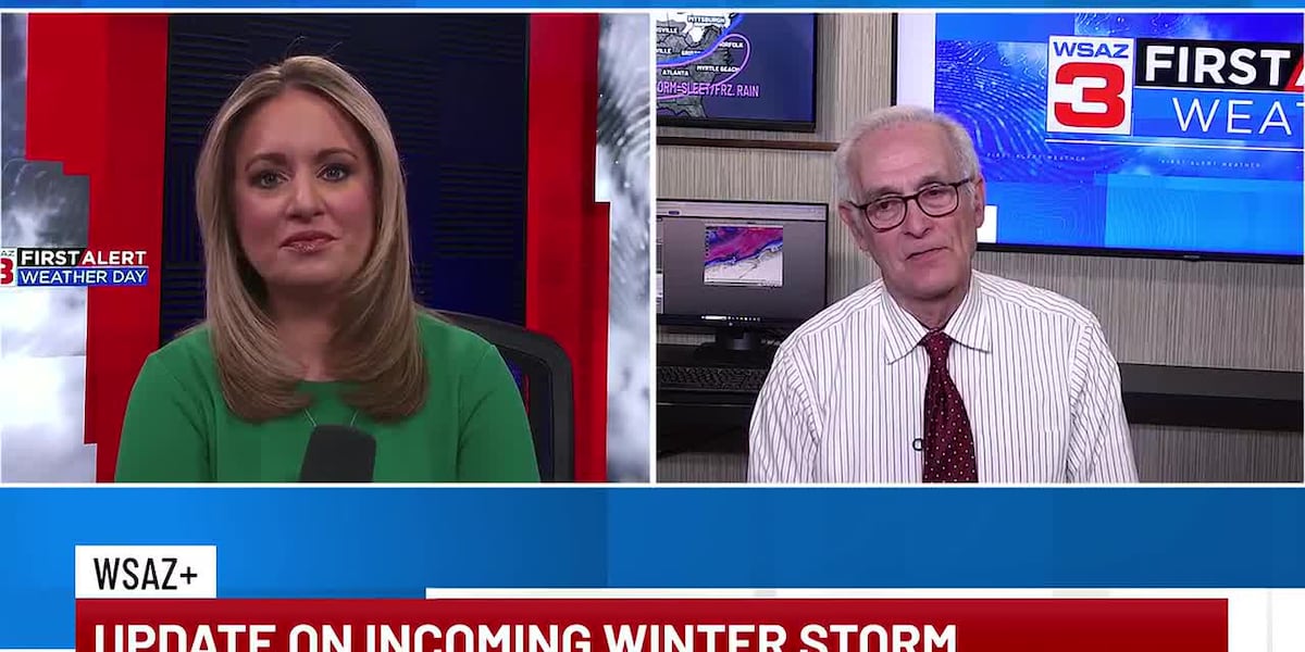 WSAZ+ | Tony Cavalier and Taylor Eaton talk major weekend snowstorm