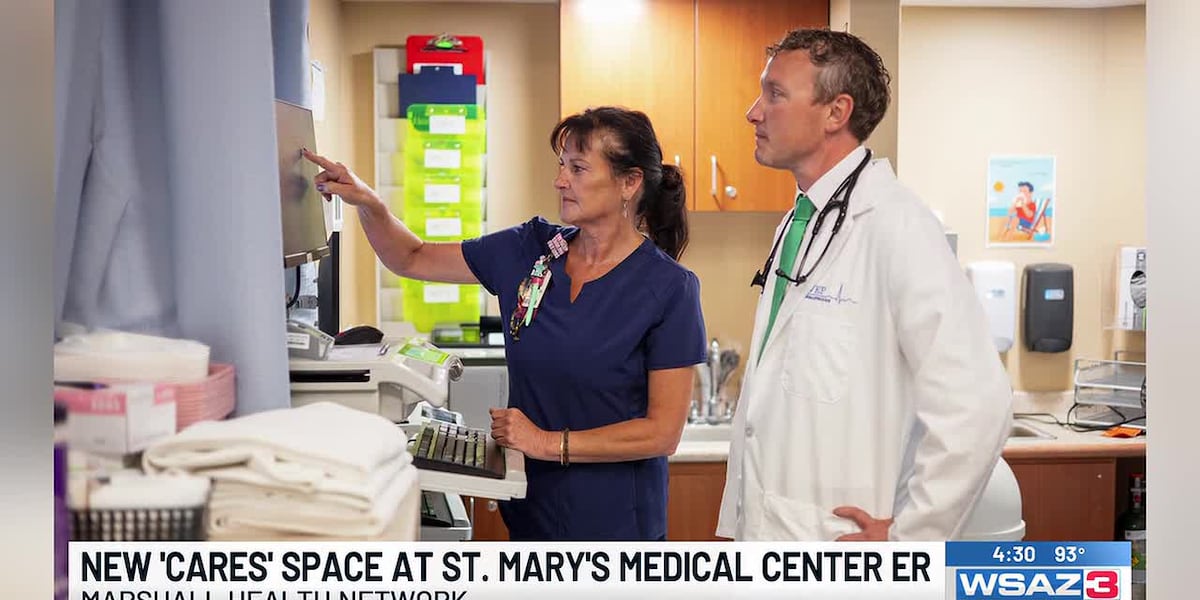 New CARES space at St. Mary’s Medical Center