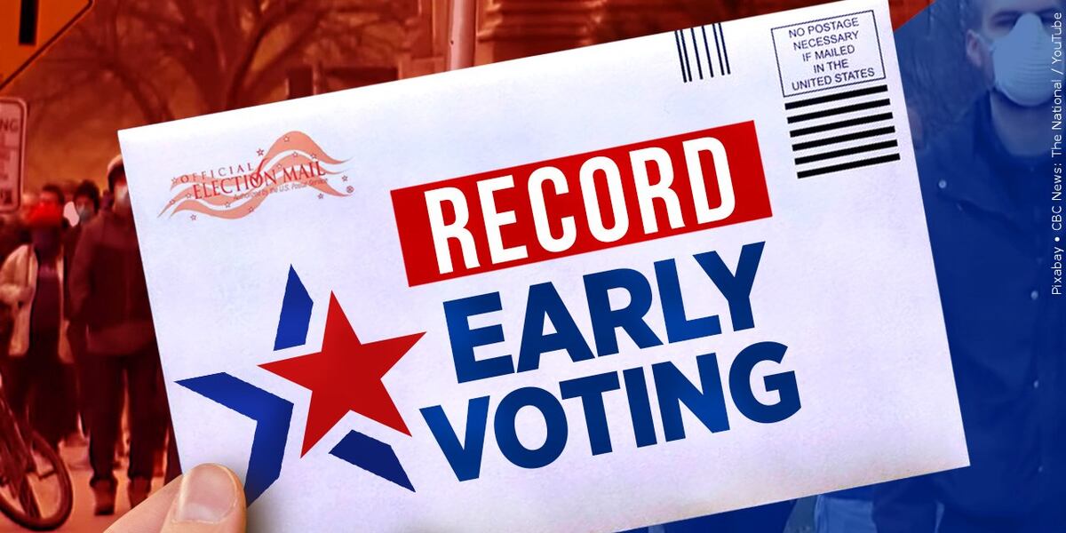 Record-breaking early voter turnout reported in West Virginia Record-breaking early voter turnout reported in West Virginia