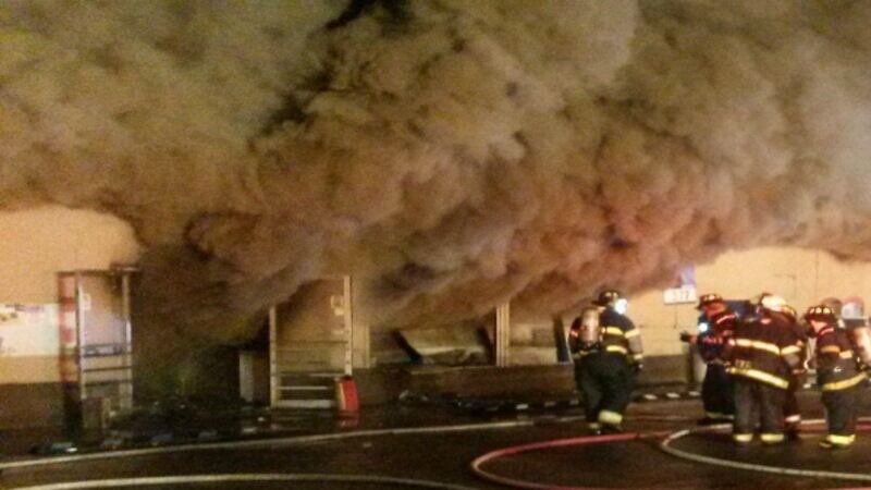 Fire Explosion In Store UPDATE: Uncertain future for grocery store after fire
