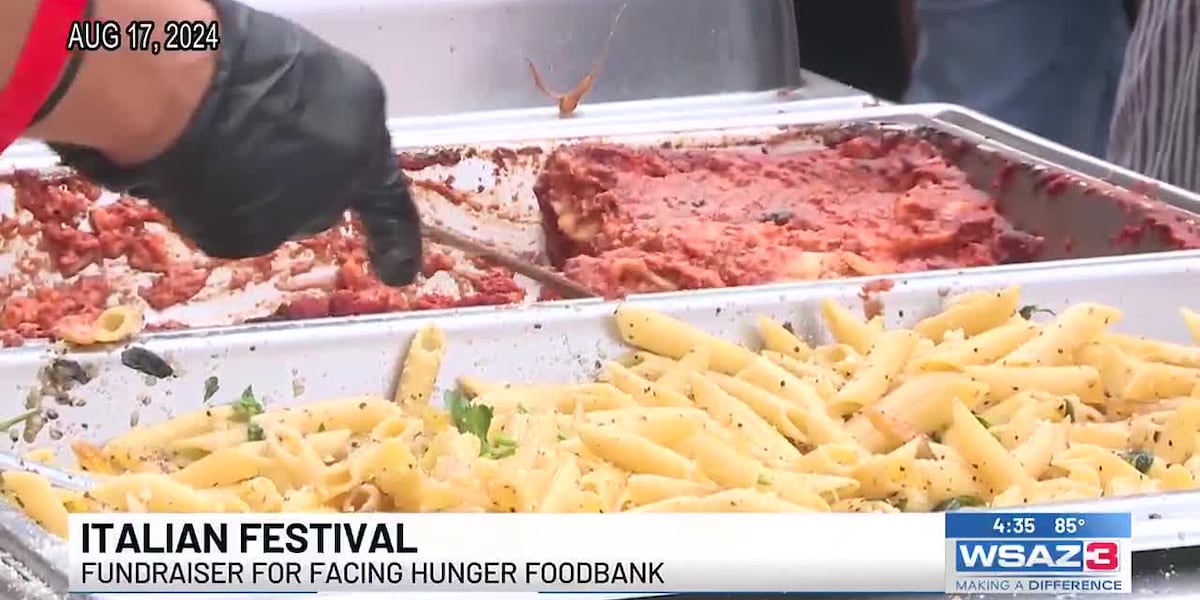 Italian Festival | Fundraiser for Facing Hunger Foodbank