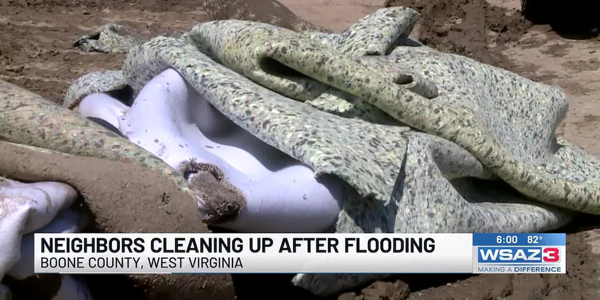 ‘We will make it’: Neighbors cleaning up after flooding