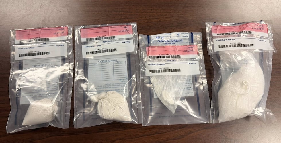 Deputies seized naroctics during drug trafficking investigation.