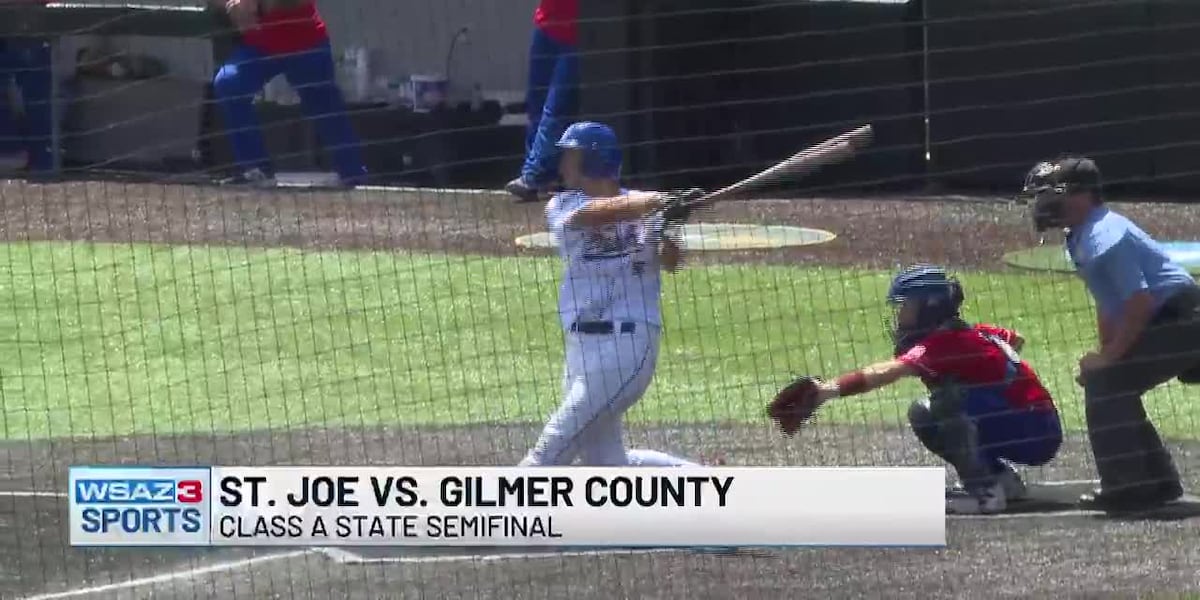 HIGHLIGHTS | Gilmer County beats St. Joe 8-4 in Class A Semifinal