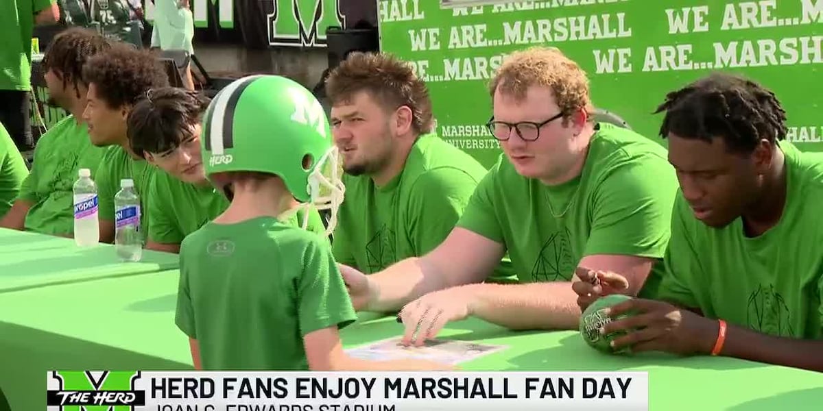 Fun times at Marshall Fan Day