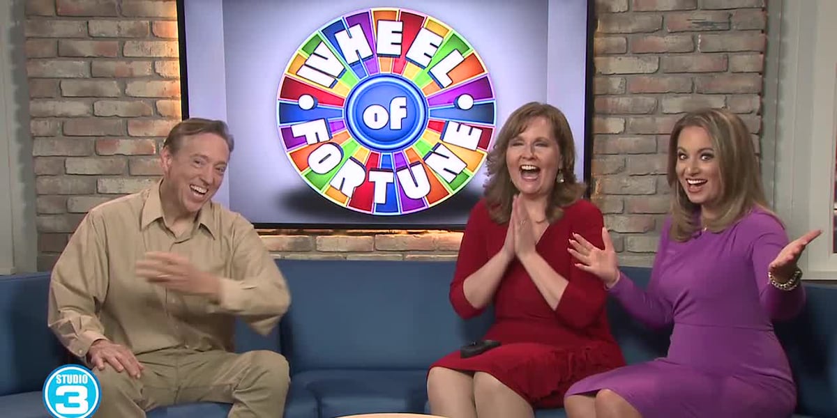 Rylee Bruce The voice of 'Wheel of Fortune' on Studio 3