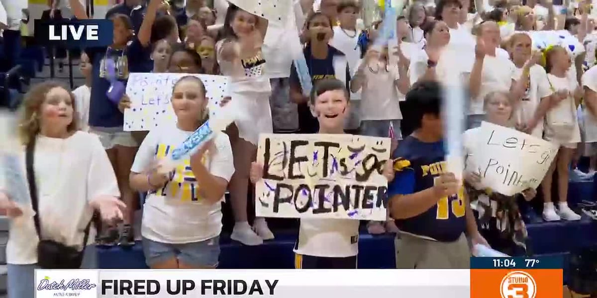 FIRED UP FRIDAY at South Point High School