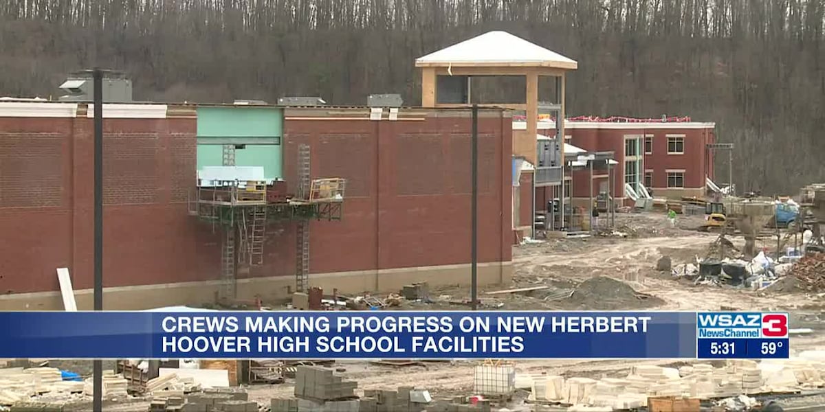 New Herbert Hoover High School on pace for completion in 2023