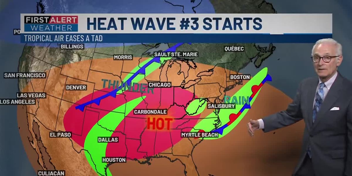 Weather Extra | Looking at a third heat wave