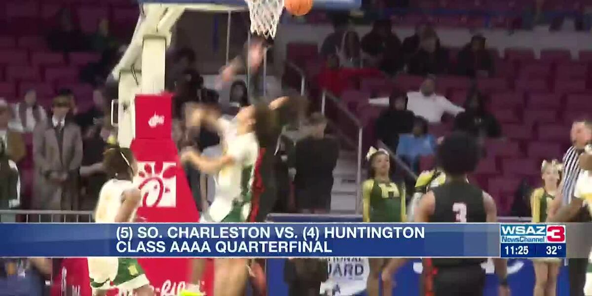 Huntington High wins on Day 1 of state basketball tournament