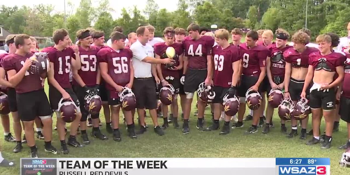 Russell Rack Football Team of the Week: Russell Red Devils