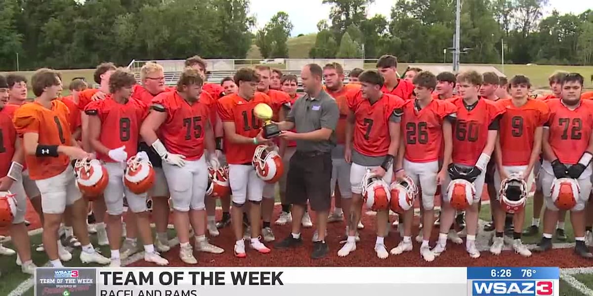 Derrick Beach Raceland Rams Team of the Week: Raceland Rams