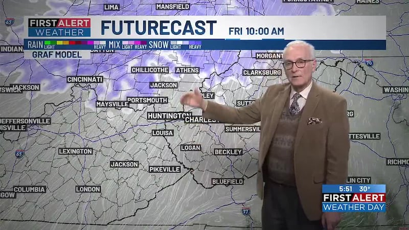 Slush freezes to ice alert