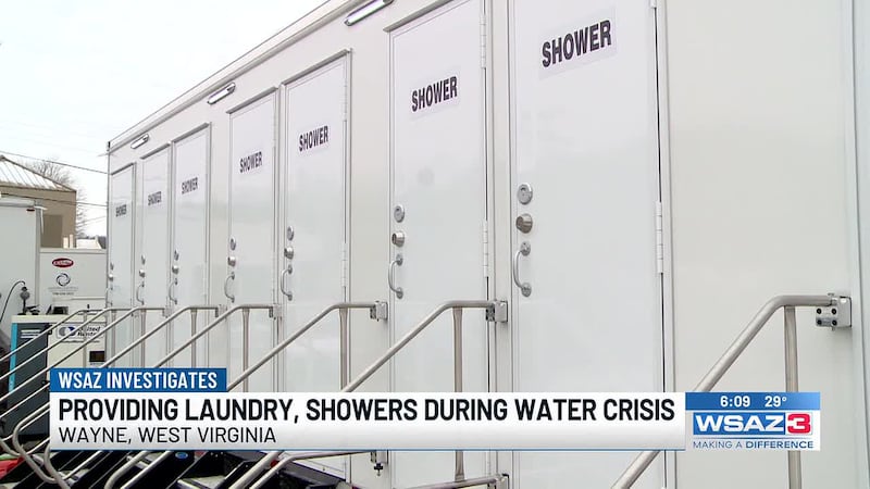WSAZ Investigates | Providing laundry, showers during water crisis