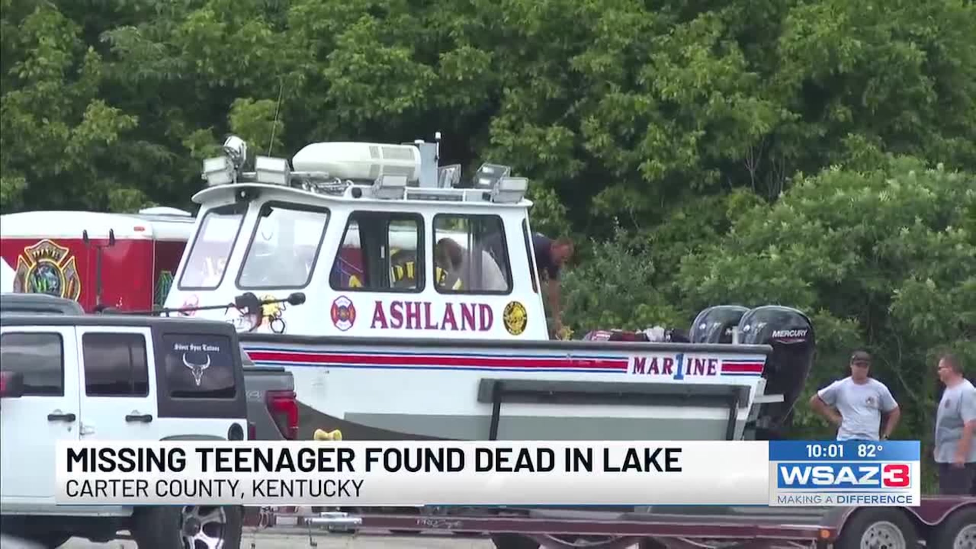 Missing teenager found dead in lake