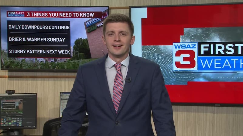 First Alert Weather Day: Localized flood threat continues