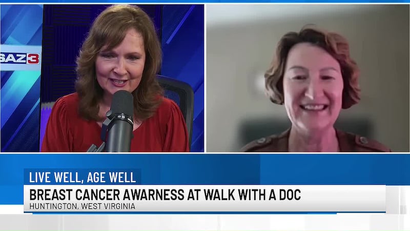 Live Well, Age Well: Breast cancer awareness at Walk With A Doc