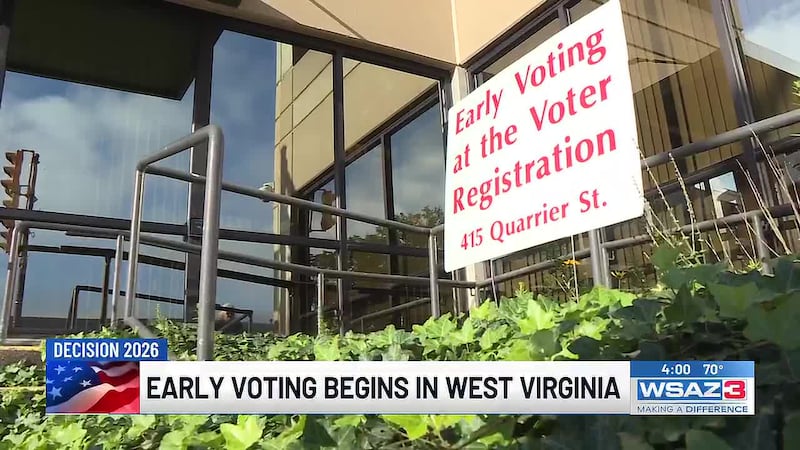 Early voting begins in West Virginia