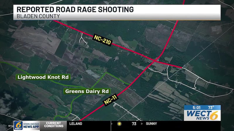 An 18-wheeler driver was hurt by flying glass in an apparent road rage shooting Monday morning...