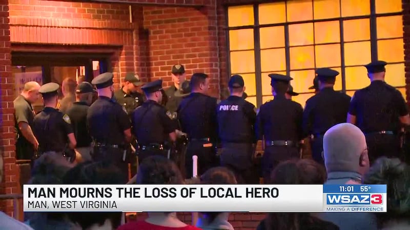 Community of Man honors fallen Logan County Deputy Caden Mullins