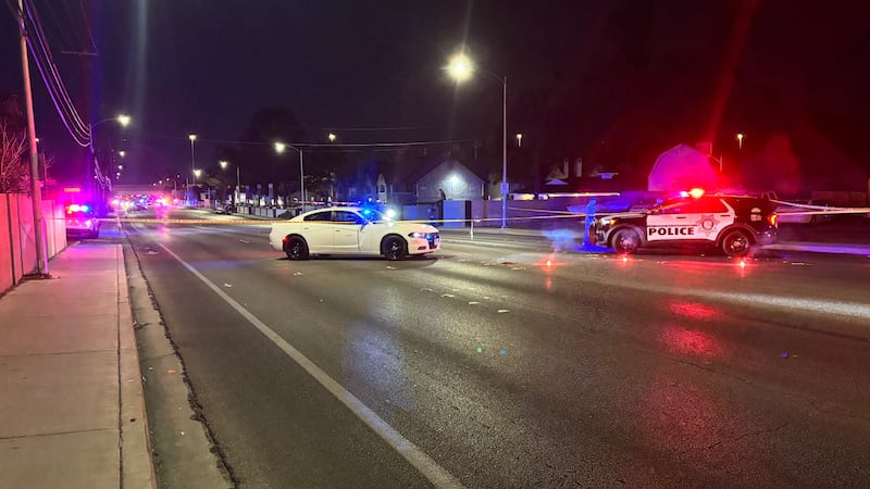 LVMPD investigating deadly crash at Mountain Vista and Rawhide
