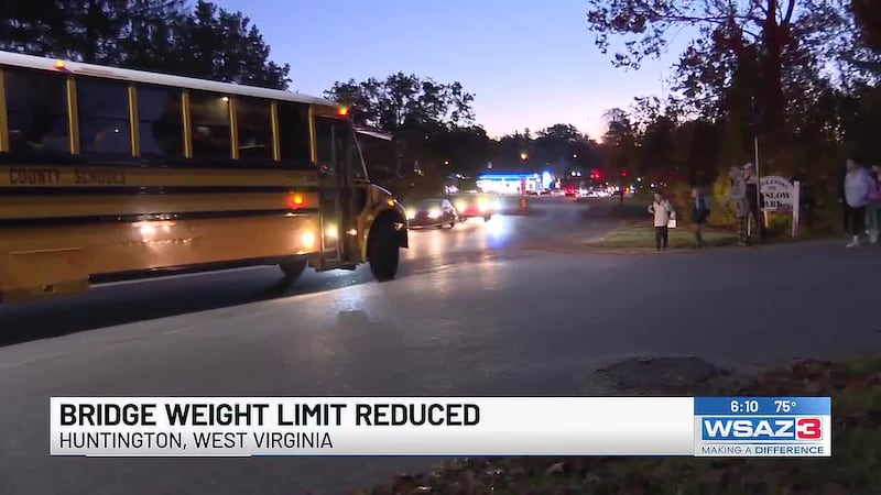 The weight limit on the Enslow Park Bridge has dropped from 33 tons to nine tons.