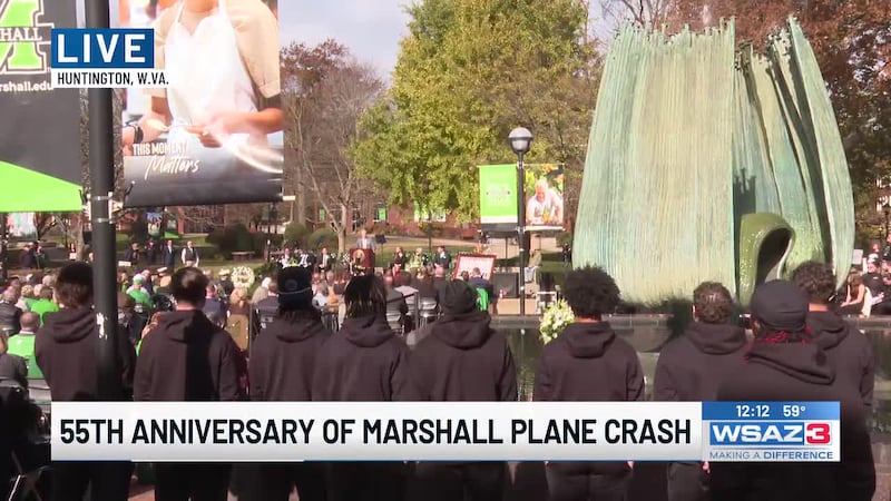 55th anniversary of Marshall plane crash