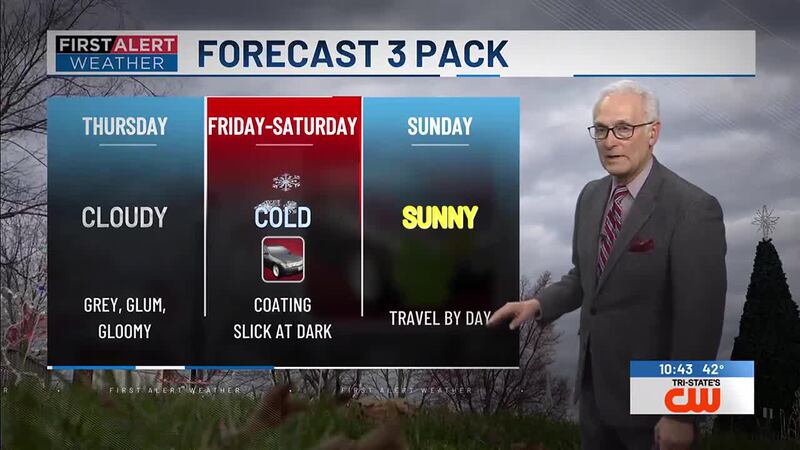 Chilled air arrives, snow in the waiting